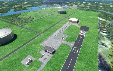DNES Escravos Gas Plant, Nigeria. (New) Microsoft Flight Simulator