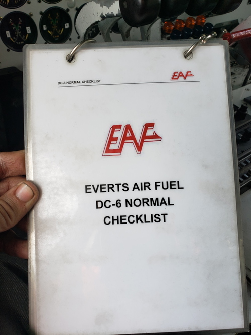 Everts Air DC-6 Checklist