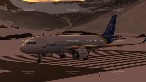 Flugfélag Íslands | FBW A32NX [Fictional]