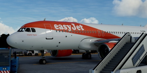 [A32NX] FlyByWire | Airbus A320neo EasyJet G-UZHM in 8k thumbnail 2
