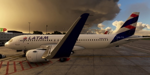 [A32NX] FlyByWire | Airbus A320neo LATAM Airlines PR-TYI in 8k thumbnail 3