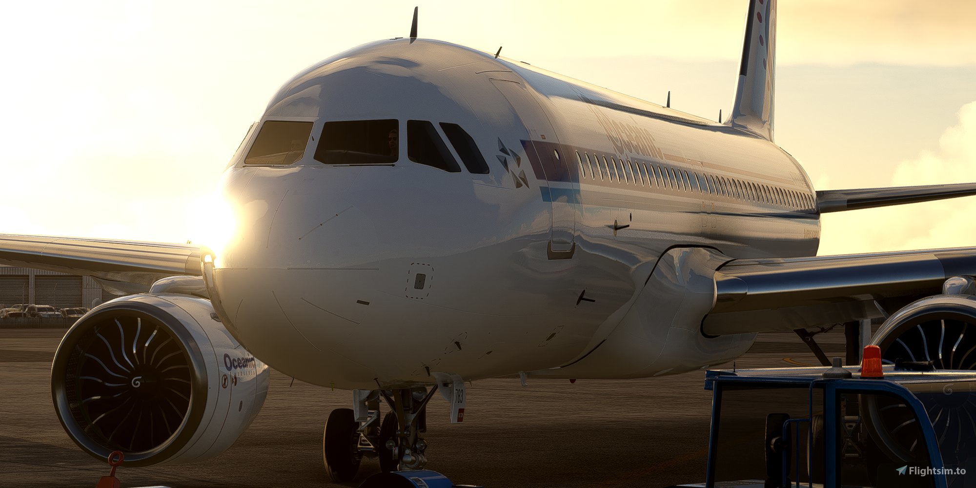 A32NX] FlyByWire | Airbus A320neo Oceanic Airlines N783DA in 8k