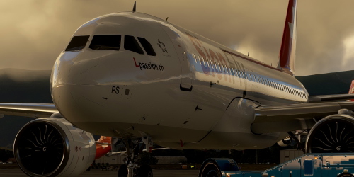 [A32NX] FlyByWire | Airbus A320neo SionFly HB-LPS in 8k 