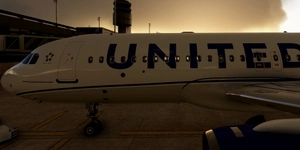 [A32NX] FlyByWire | Airbus A320neo United Airlines N880UA in 8k thumbnail 3