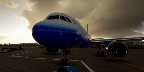 [A32NX] FlyByWire | Airbus A320neo United Airlines Tulip N449UA in 8k