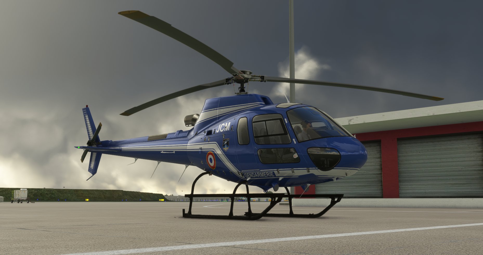 French Gendarmerie | F-MJCM | RotorSimPilot H125 | 8K Resolution - Image 1