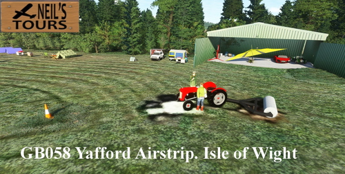 GB058 Yafford Private Airfield, Isle of Wight. UK