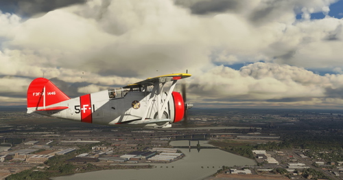 Grumman F3F-2 VF-5 USS Yorktown