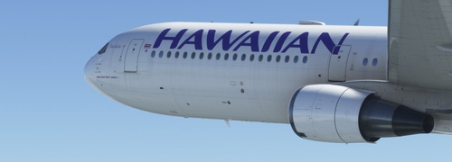 HAWAIIAN AIRLINES N587HA "Pakalakala" 8K