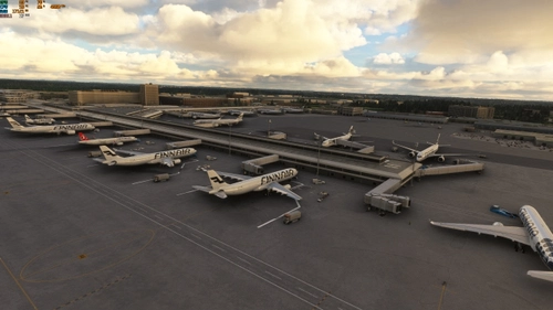 Helsinki Vantaa EFHK default airport UPGRADE