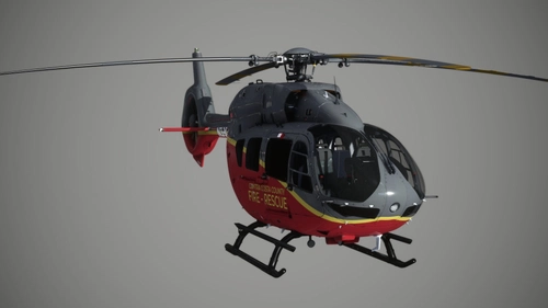 HPG H145 Base Pack Livery - Contra Costa County Fire Rescue - N390FD - Lux and Civ