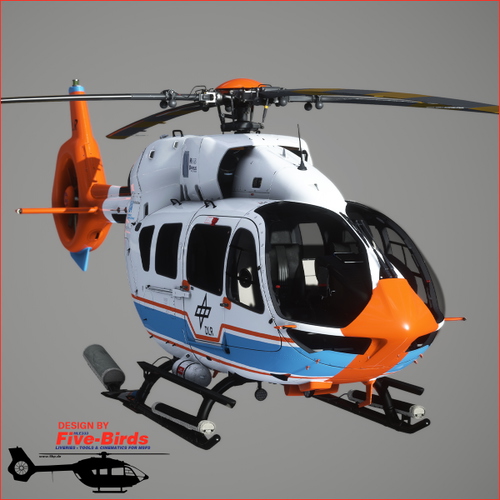 HPG H145 Livery Lux Variant Package - Deutsches Zentrum für Luft- und Raumfahrt (DLR)