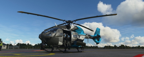 HPG H145 MILITARY BLUE CAMO LIVERY