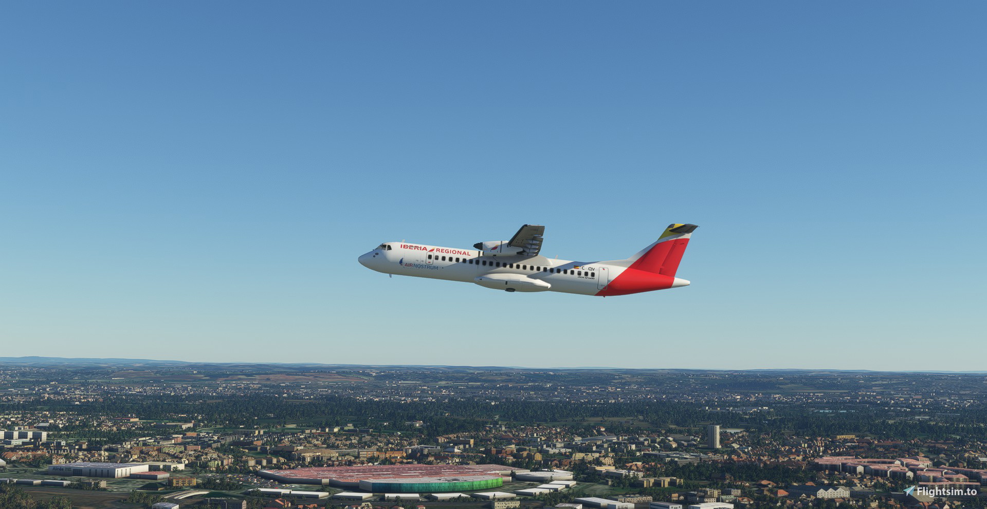 Iberia Regional / Air Nostrum "2017 livery" ATR 72-600 Community Version - Image 1