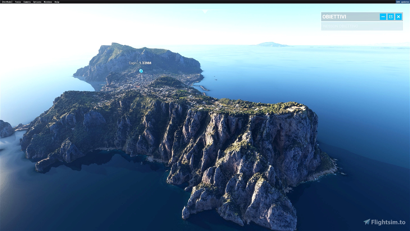 Italy - Capri Photogrammetry Lod20 for Microsoft Flight Simulator
