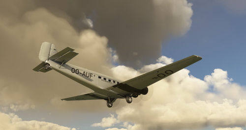 Junkers Ju-52/3m Sabena OO-AUF