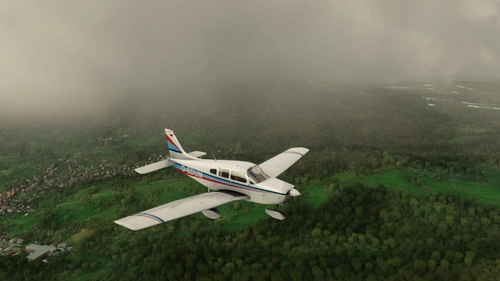 Justflight PA28 Warrior II D-EDUM (FSC Aschaffenburg)