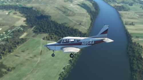 JustFlight PA28 Warrior II - N85NA