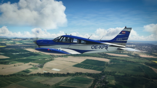 JustFlight Piper P28R Turbo Arrow III OE-KPS