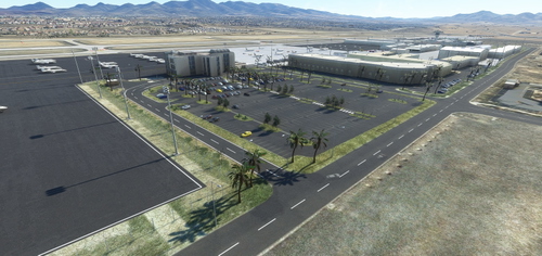 KHND Henderson Executive Airport, Henderson, Las Vegas, Nevada, USA. (Upgrade)