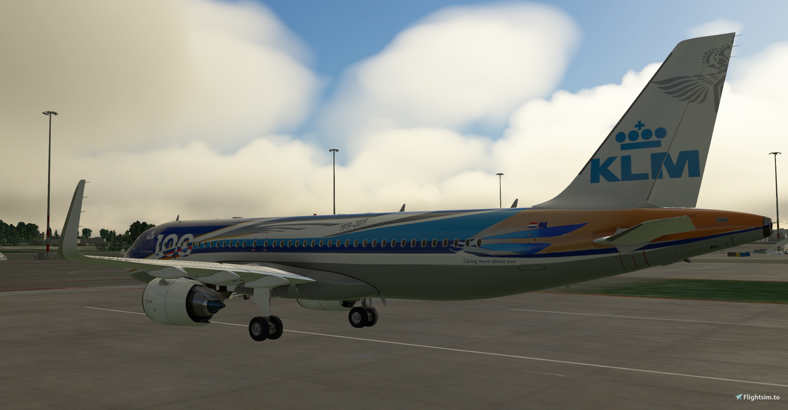 KLM 100th Anniversary (FBW A32nx) - Aircraft Liveries for MSFS