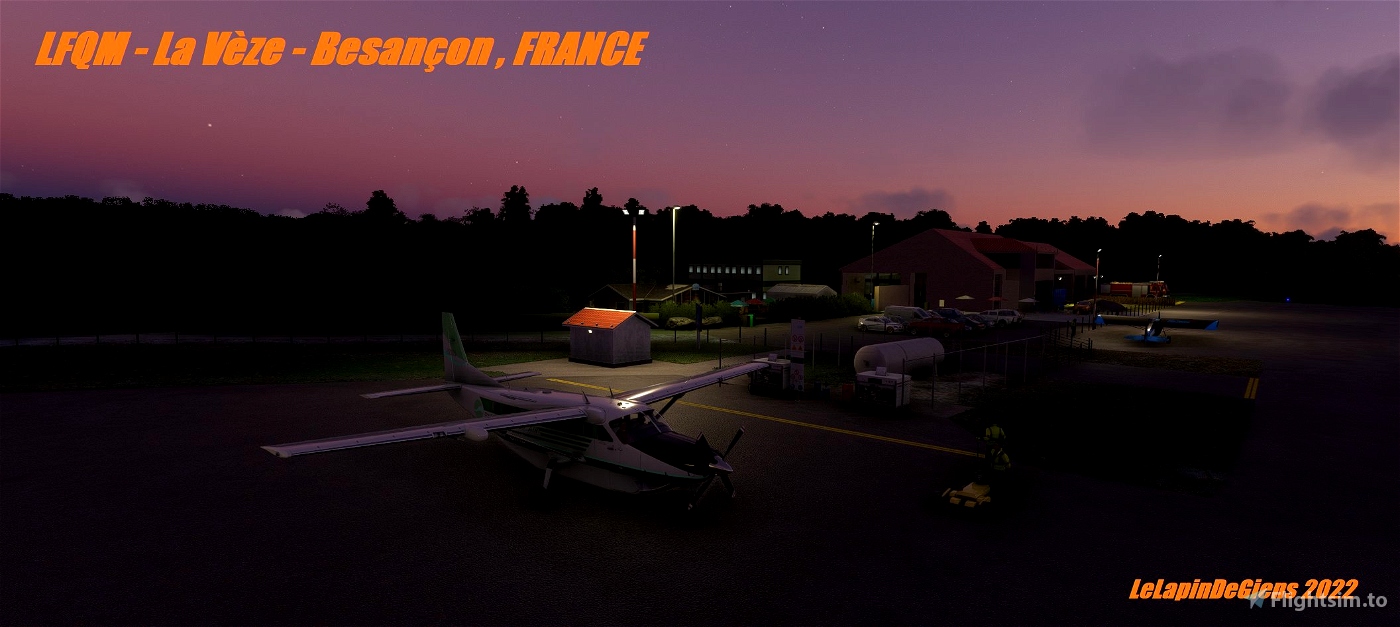 LFQM - La Vèze Besançon, FRANCE Microsoft Flight Simulator