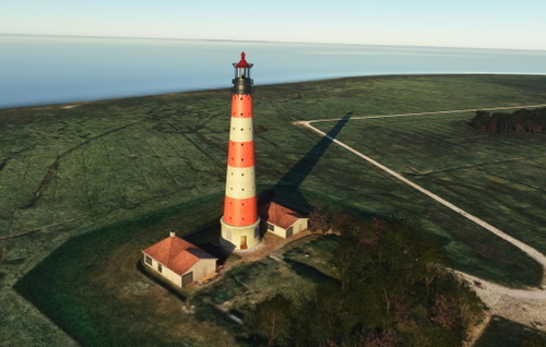 Lighthouse Westerheversand