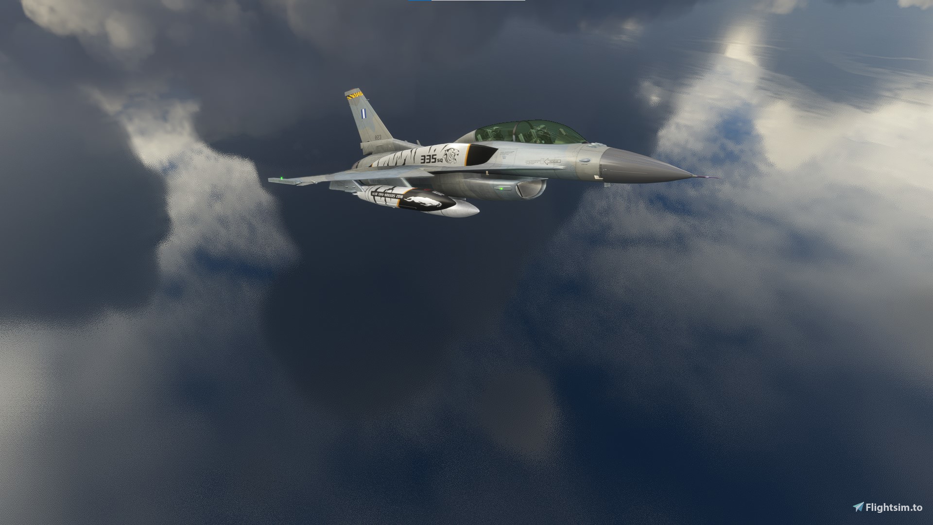 Liveries for the SC designs' F-16 in HAF colors - Image 1