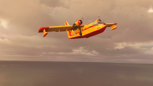 Livery for the CL215 from Roland Laborie in HAF colors