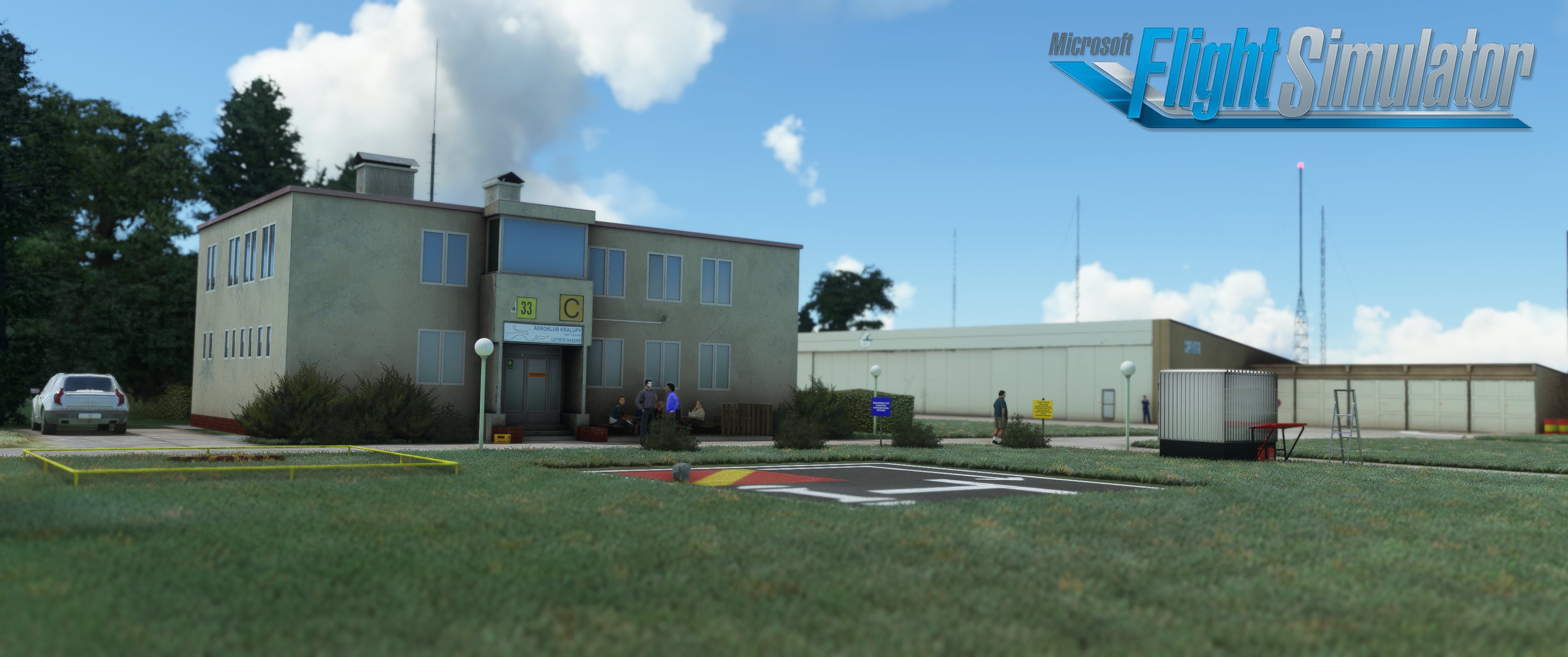 LKSZ - Sazena airport - Image 1
