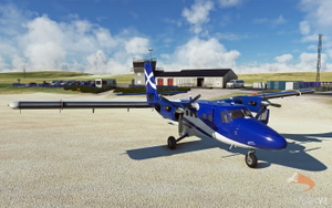 Loganair DHC-6-300 Twin Otter Livery thumbnail 5