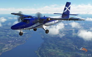 Loganair DHC-6-300 Twin Otter Livery thumbnail 6