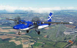 Loganair DHC-6-300 Twin Otter Livery thumbnail 4