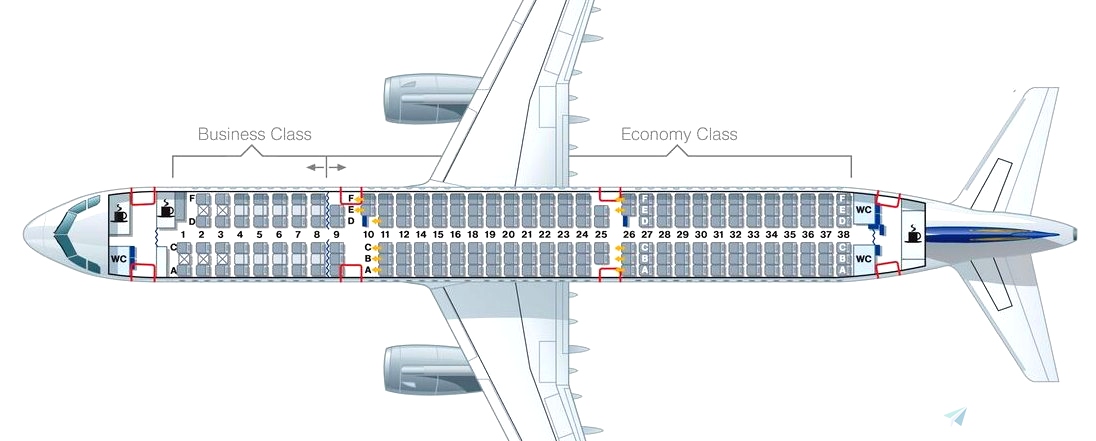 Luke AirTool Seatplan A321-100/200 Lufthansa for Microsoft Flight ...
