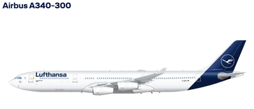 Luke AirTool Seatplan A340-300 Lufthansa