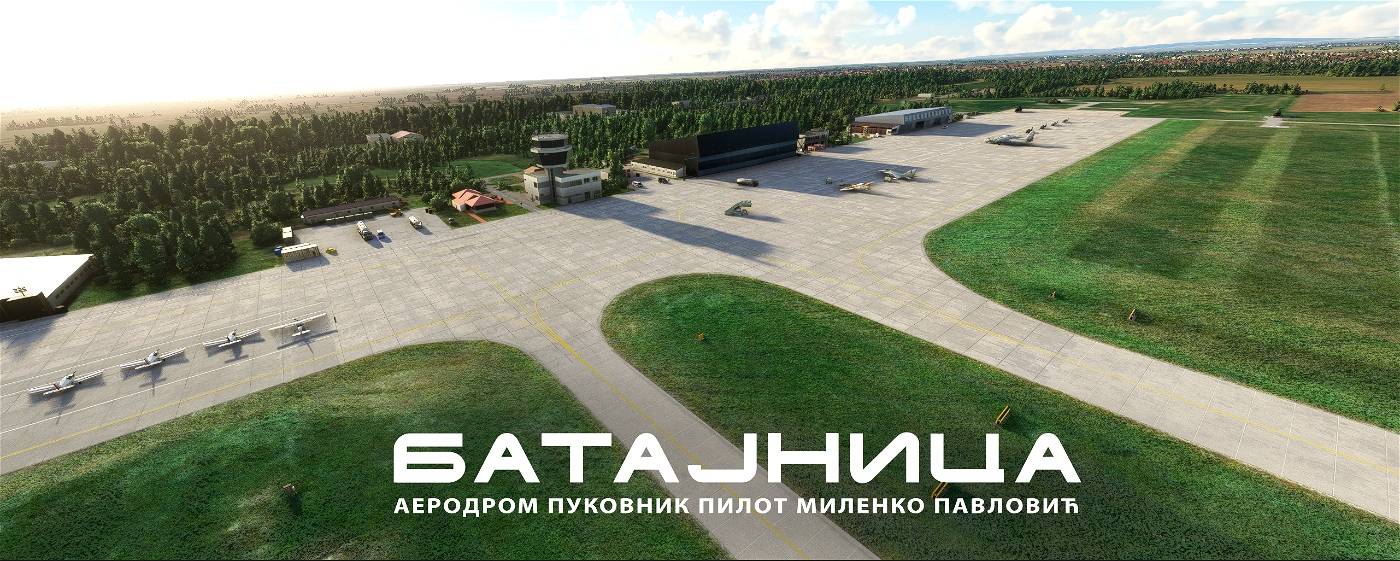 LYBT Batajnica airbase - Serbia Microsoft Flight Simulator