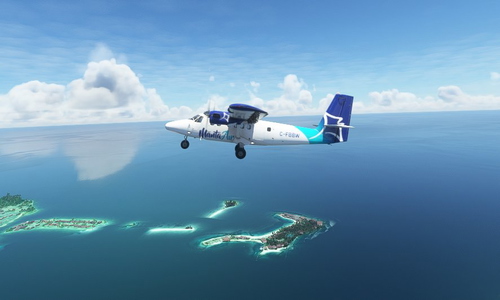 Manta Air - DHC-6-300 Twin Otter (Wheels Pax)
