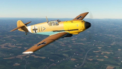 Messerschmitt BF109 - JG27 Afrikakorps livery