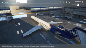 Midwst Express CRJ1000 Fictional thumbnail 2