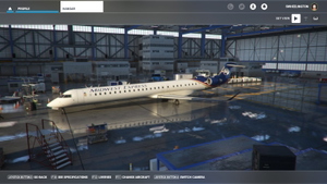 Midwst Express CRJ1000 Fictional thumbnail 5
