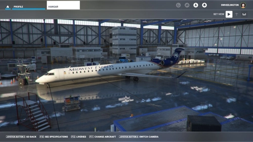 Midwst Express CRJ1000 Fictional