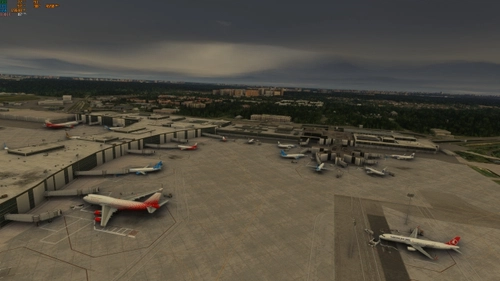 Moscow Vnukovo UUWW default airport UPGRADE