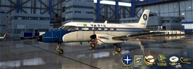 Nextgensim Embraer EMB110P1 Bandeirante Varig Retro Microsoft Flight Simulator