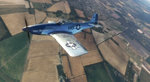 North American P-51D G-BIXL "Miss Helen"