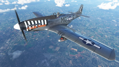 North American P-51D USAAF 20th FG MC-E "Bud's Comet"