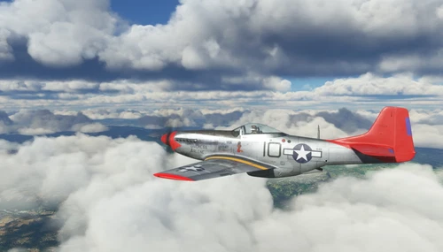 North American P-51D USAAF 322nd FG #10 "Duchess Arlene"