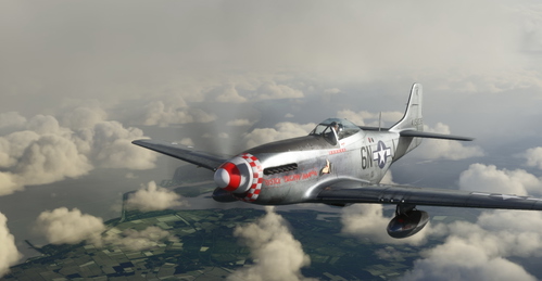 North American P-51D USAAF 339th FG 6N-J "Pistol Packin' Mama"