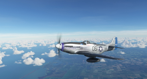 North American P-51D USAAF 355th FG OS-H "Barbara"