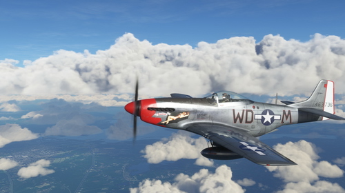 North American P-51D USAAF 4th FG WD-M "Suzon"