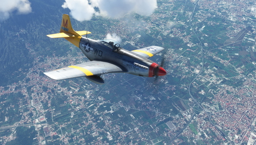 North American P-51D USAAF 52nd FG WD-M "Pendaja/Miss Ruth"